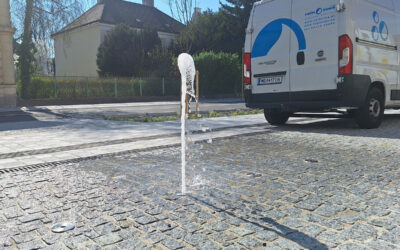 Raintime 2024: Water Features at Promenadenring, St. Pölten